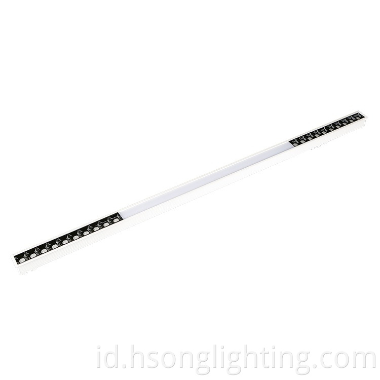 20W Anti-Galre Ce Rohs Disetujui Linear Recesed Light